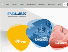 Tablet Screenshot of palexgroup.com